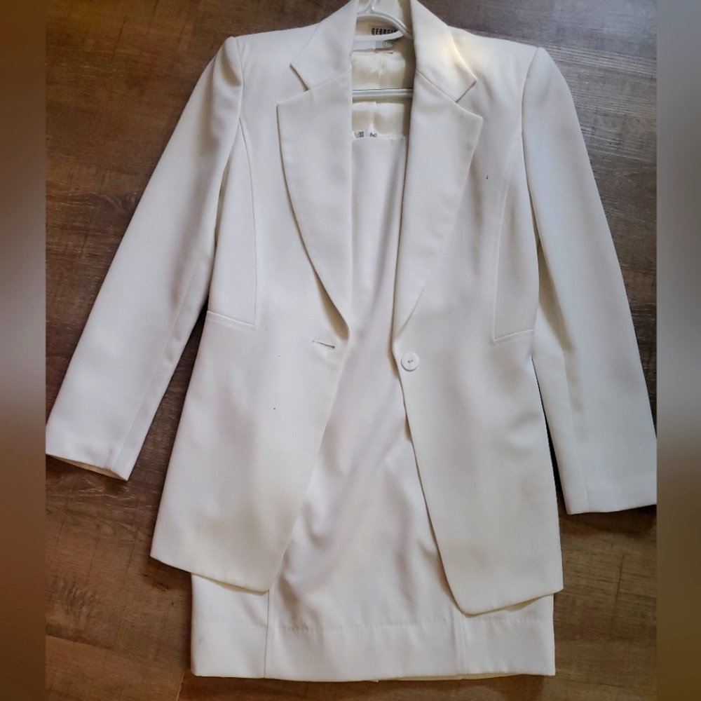 Vintage georgiou  studios dress and blazer set